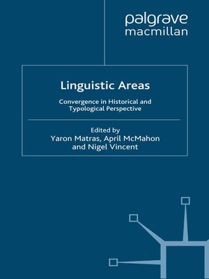 cover image of Linguistic Areas